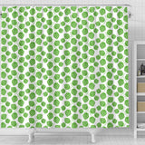 Hop Pattern Background Shower Curtain Fulfilled In US