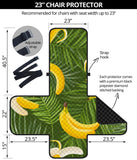 Banana Palm Leaves pattern Chair Cover Protector