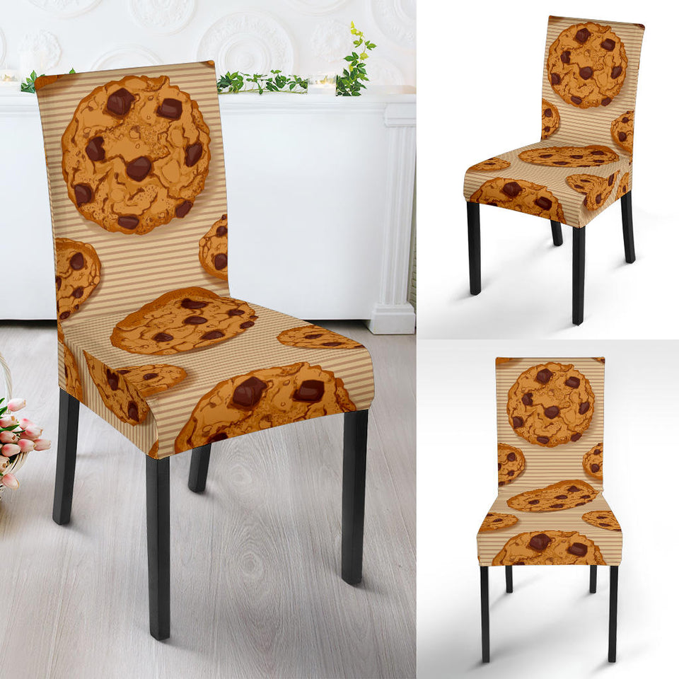 Cookie Pattern Dining Chair Slipcover