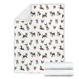 Chihuahua Dog Pattern Premium Blanket