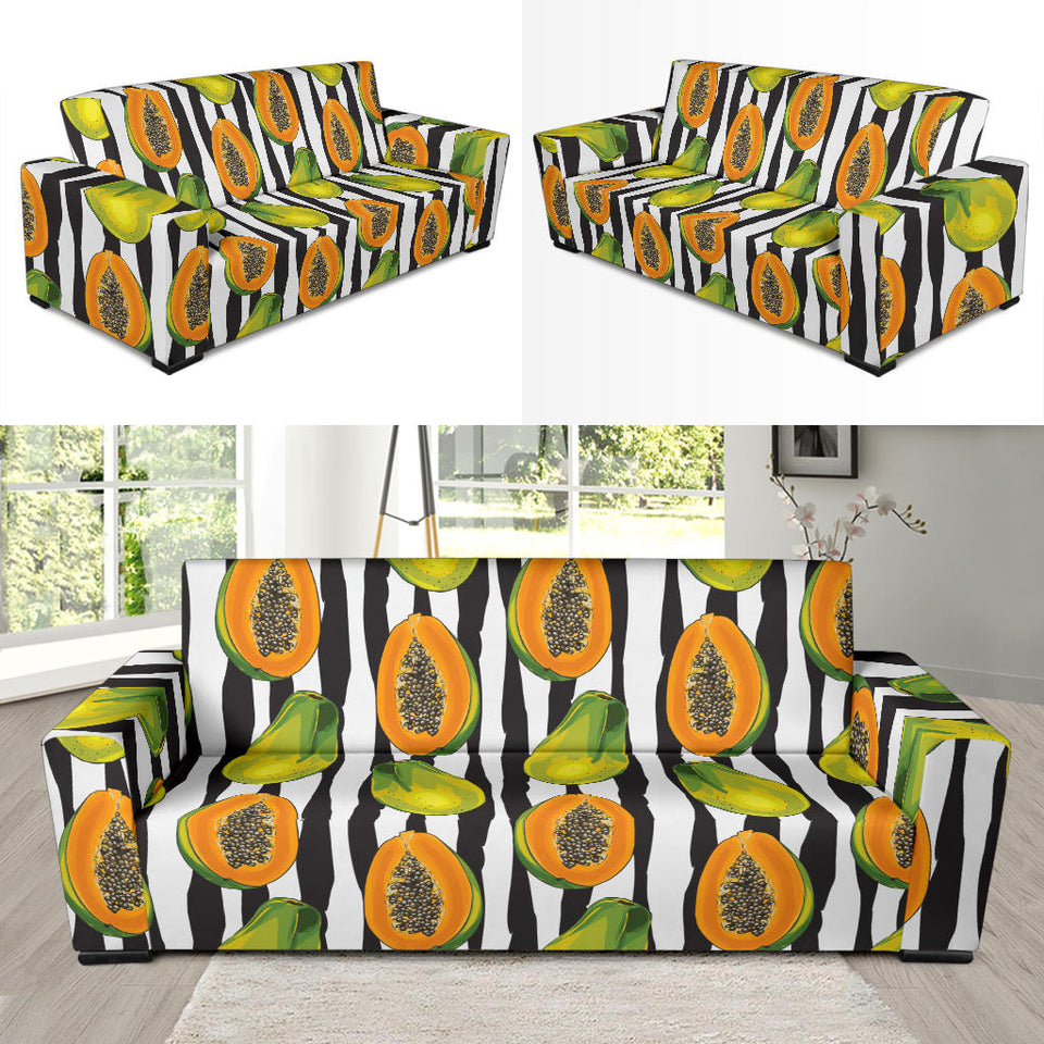 Papaya Design Pattern Sofa Slipcover