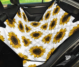 Sunflowers Design Pattern Dog Car Seat Covers