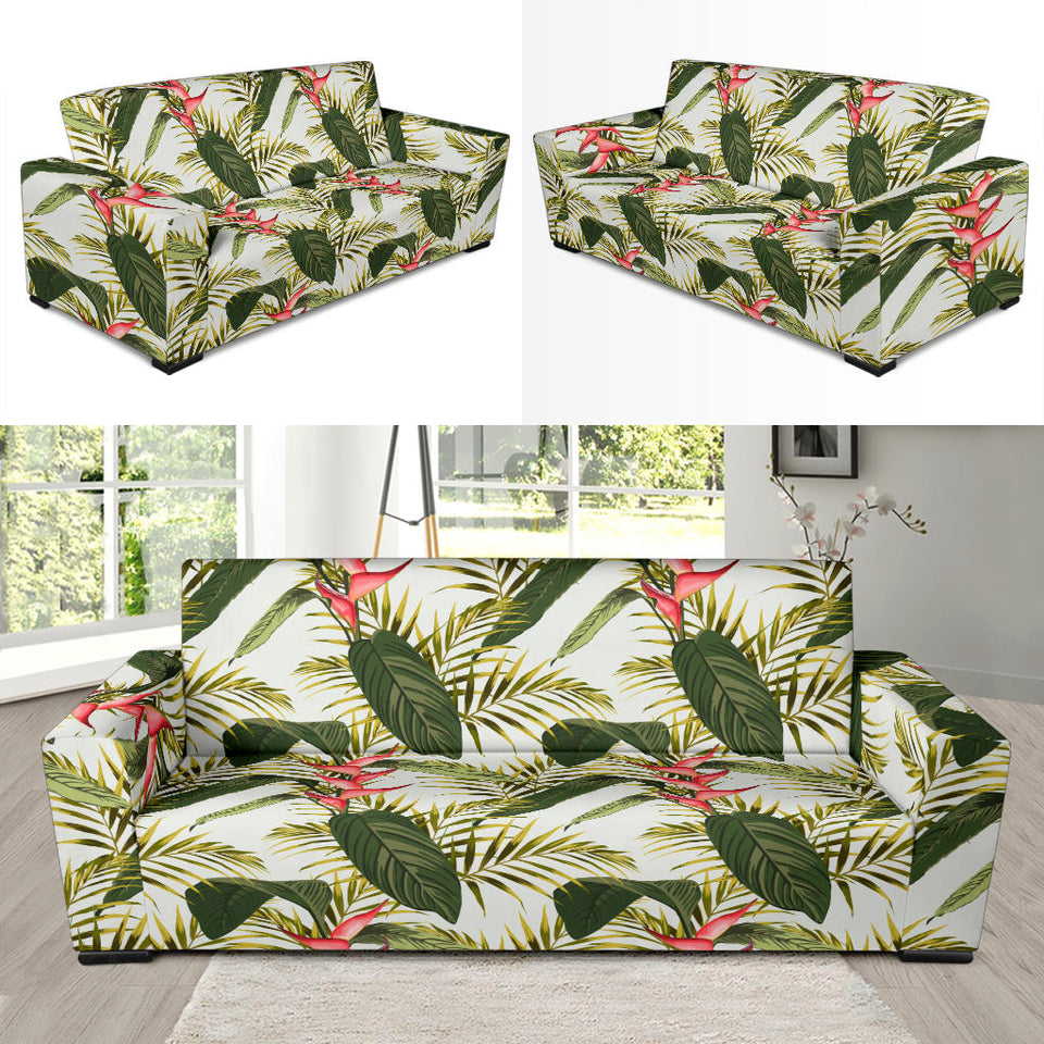 Heliconia Pattern Sofa Slipcover