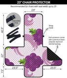 Cute Grape pattern Chair Cover Protector