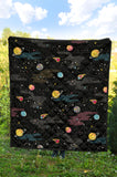 Space Pattern Premium Quilt