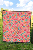 Colorful Candy Pattern Premium Quilt