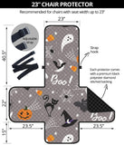 Halloween design pattern Chair Cover Protector