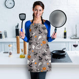 Halloween Design Pattern Adjustable Apron