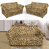 Leopard Skin Print Loveseat Couch Slipcover