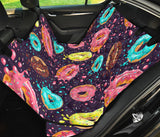 Colorful Donut Glaze Pattern Dog Car Seat Covers