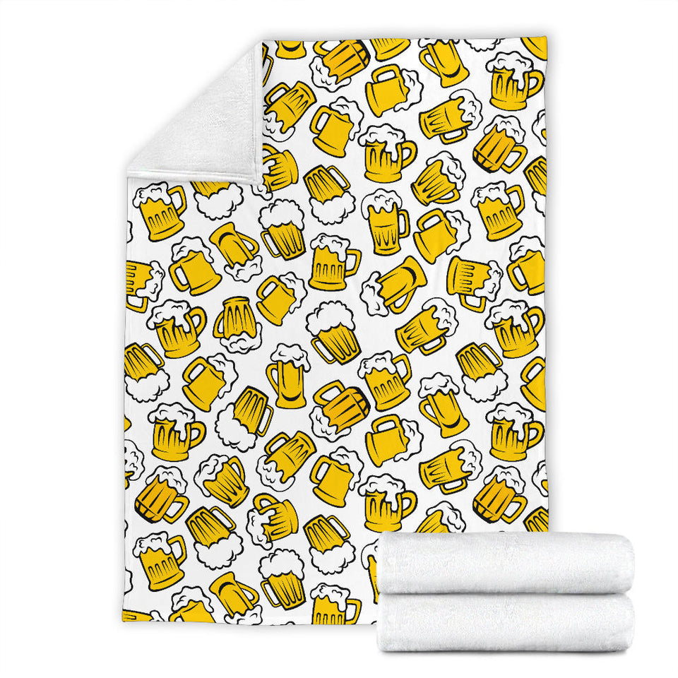 Beer Design Pattern Premium Blanket
