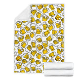 Beer Design Pattern Premium Blanket