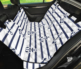 Anchor Rope Nautical  Pattern Dog Car Seat Covers