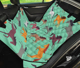 Colorful Horses Pattern Dog Car Seat Covers