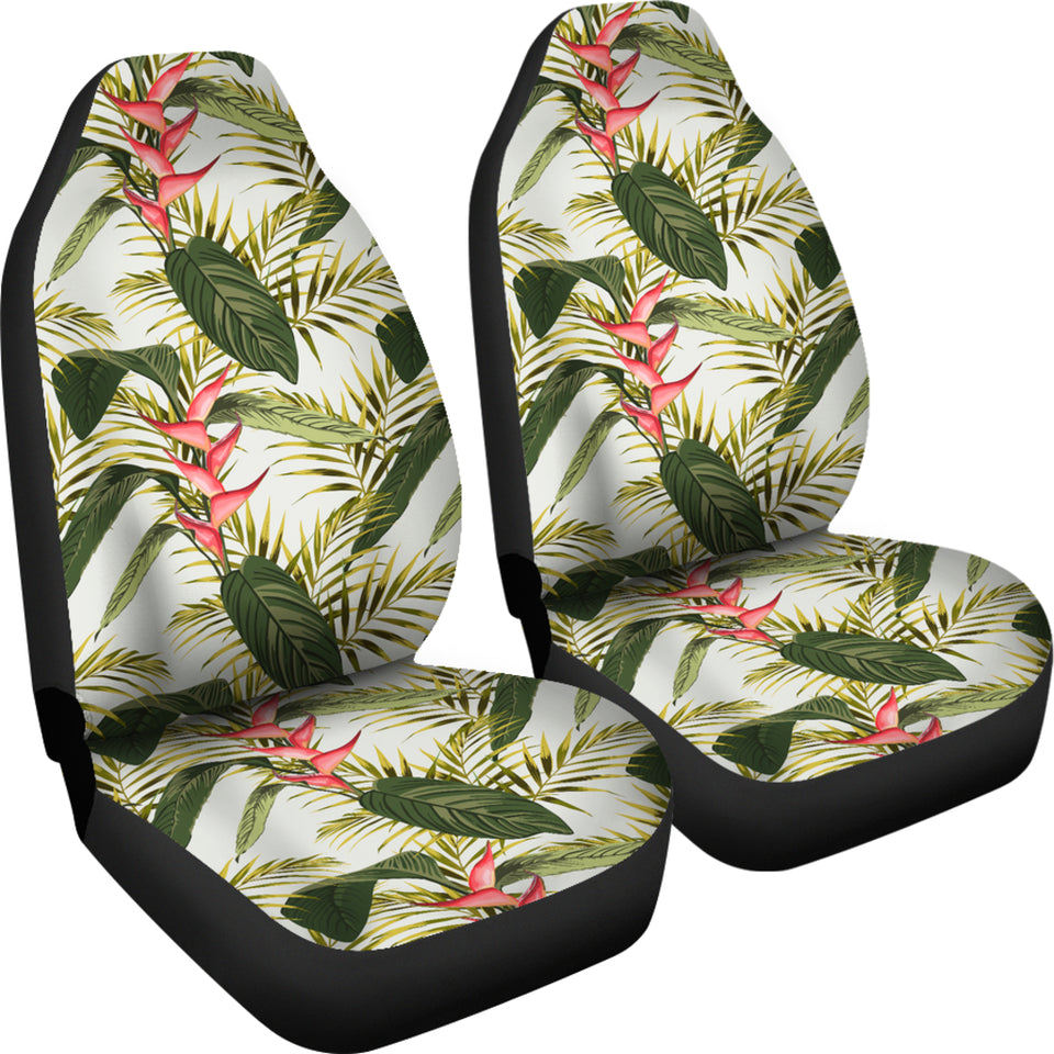 Heliconia Pattern Universal Fit Car Seat Covers
