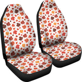 Colorful Maple Leaf Pattern Universal Fit Car Seat Covers