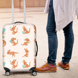 Cute Kangaroo Pattern Luggage Covers