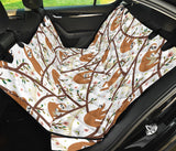Sloths Hanging On The Tree Pattern Dog Car Seat Covers