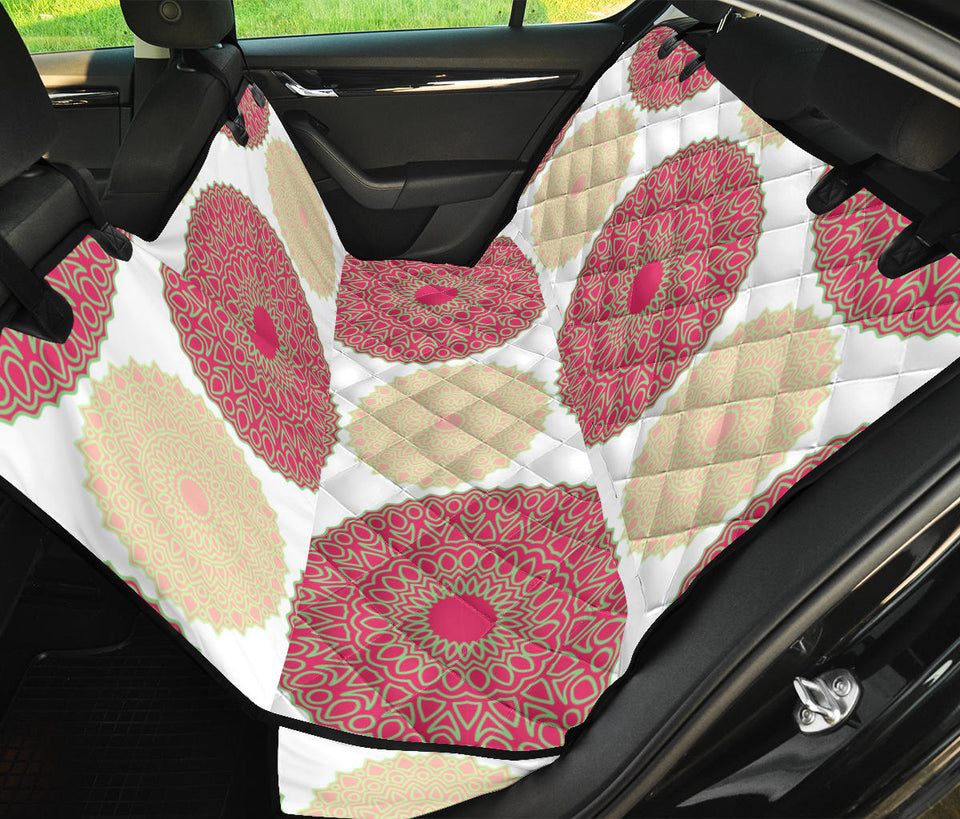 Circle Indian Pattern Dog Car Seat Covers