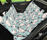 Cute Penguin Pattern Dog Car Seat Covers