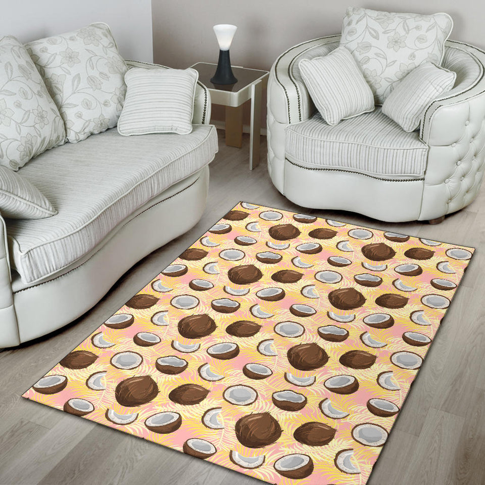 Coconut Pattern Print Design 05 Area Rug