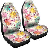 Clock Butterfly Pattern Universal Fit Car Seat Covers