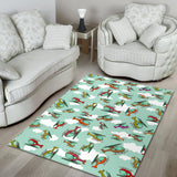 Helicopter Design Pattern Area Rug