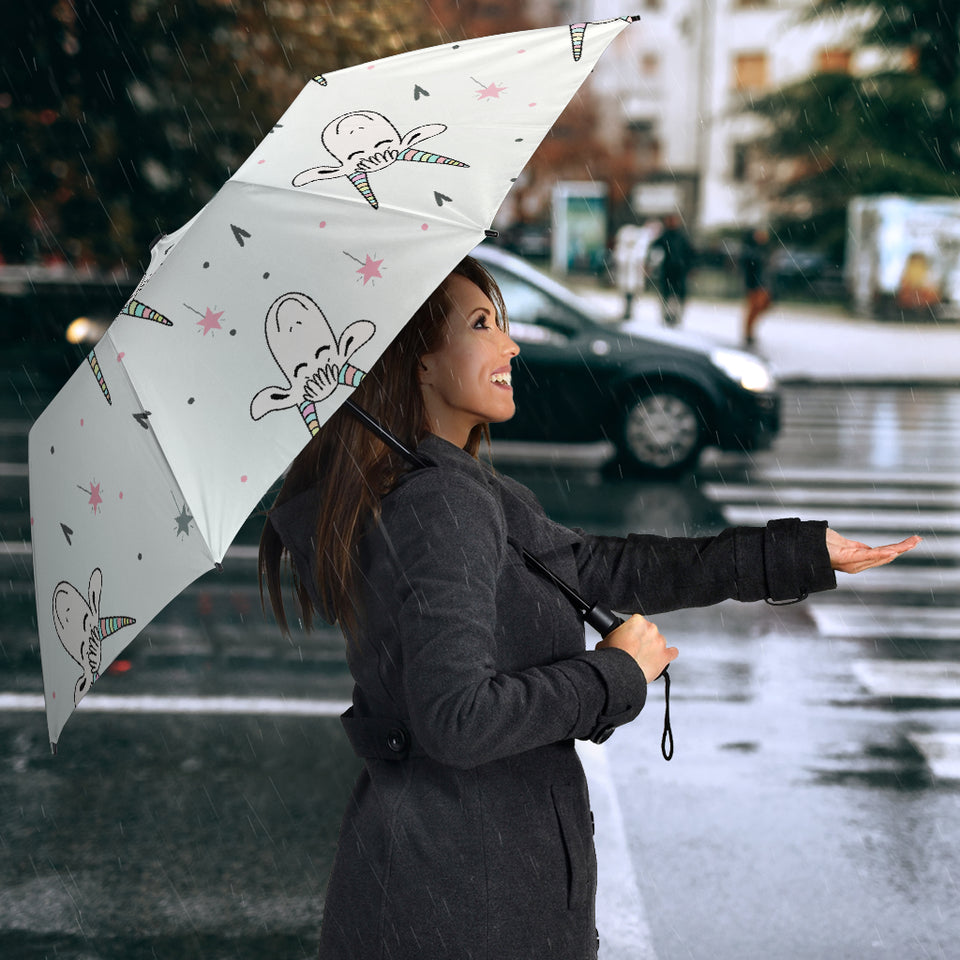 Cute Goat Design Pattern Umbrella