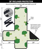 Broccoli pattern Recliner Cover Protector