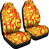 Fire Flame Design Pattern Universal Fit Car Seat Covers