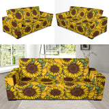 Sunflower Pattern Sofa Slipcover