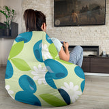 Blueberry Flower Pattern Bean Bag Cover
