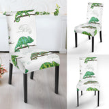 Chameleon Lizard Pattern Dining Chair Slipcover
