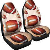 American Football Ball Design Pattern  Universal Fit Car Seat Covers