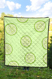 Cucumber Pattern Premium Quilt