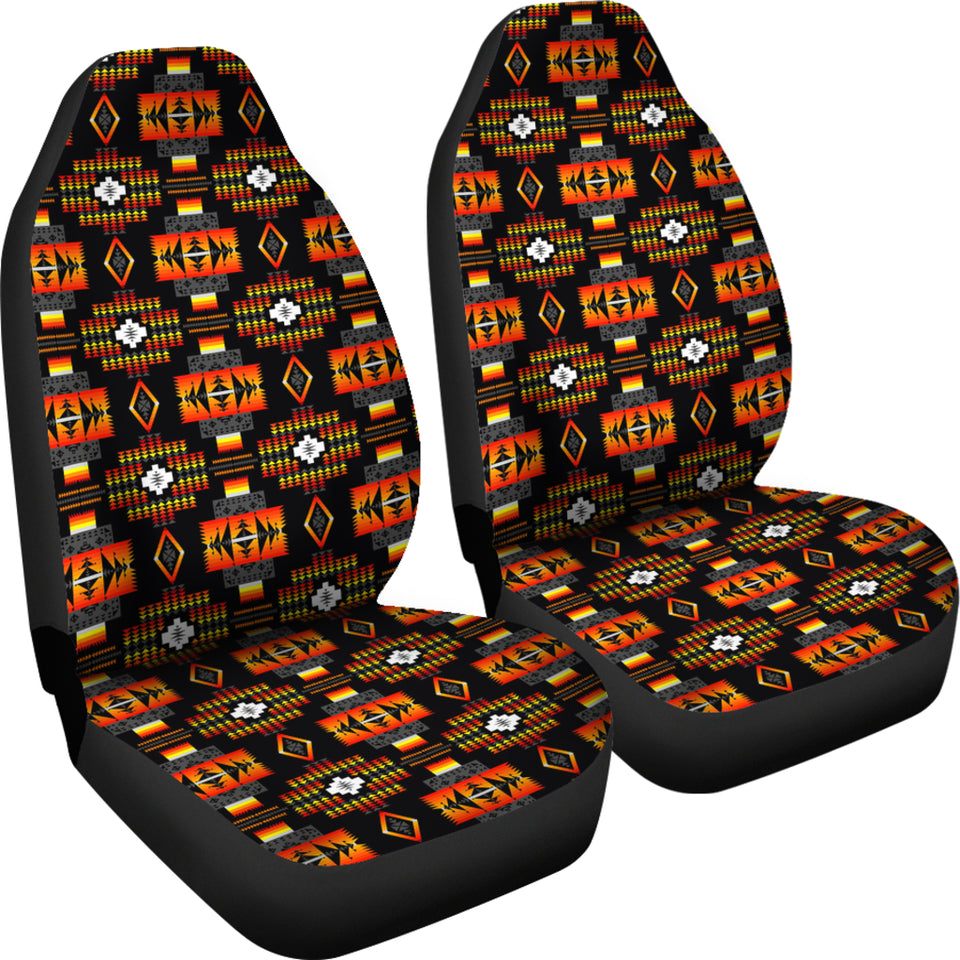 Seven Tribes Black Car Seat Covers