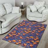 Clown Fish Pattern Print Design 04 Area Rug
