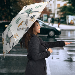 Windmill Pattern Umbrella