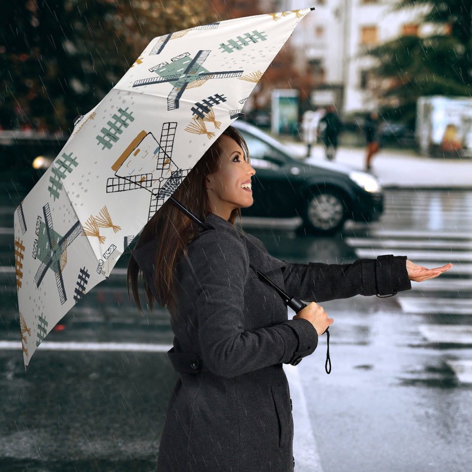Windmill Pattern Umbrella