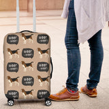 Beagle Pattern Luggage Covers