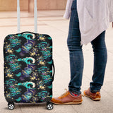 Dragon Sea Wave Pattern Luggage Covers