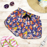Goldfish Pattern Print Design 04 Women Shorts