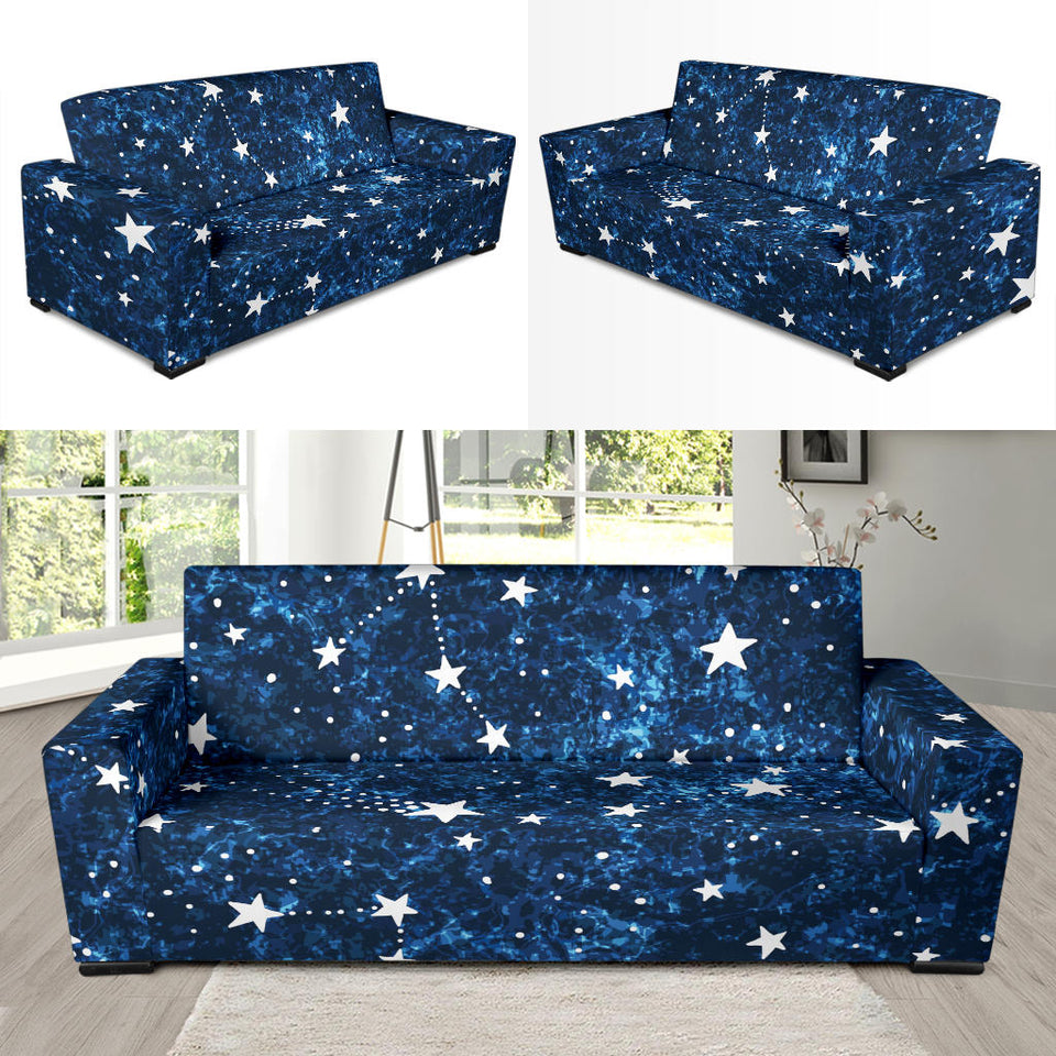 Night Sky Star Pattern Sofa Slipcover