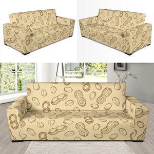 Hand Drawn Peanuts Pattern Sofa Slipcover
