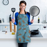 Sea Otters Pattern Adjustable Apron