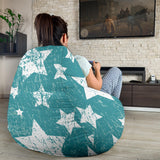 Vintage Star Pattern Bean Bag Cover