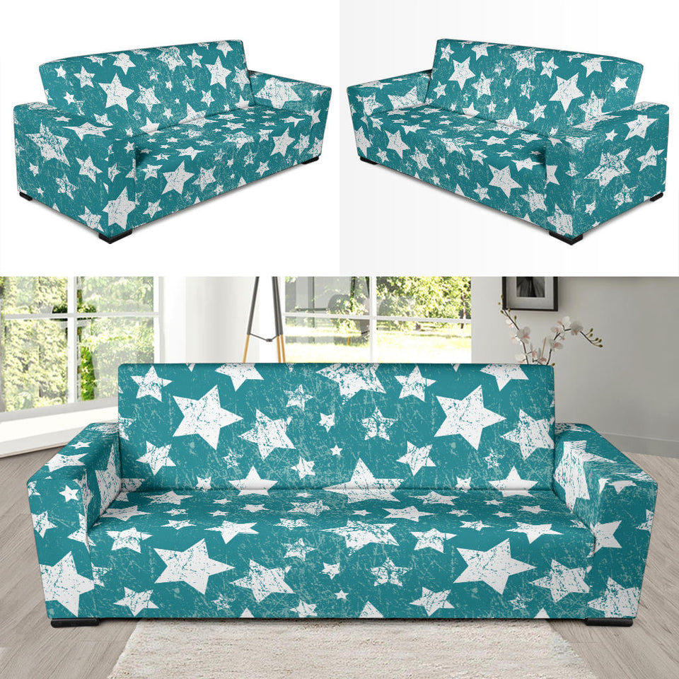 Vintage Star Pattern Sofa Slipcover