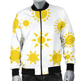 Sun Pattern Men'S Bomber Jacket