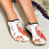 Watercolor Koi Fish Carp Fish Pattern Aqua Shoes