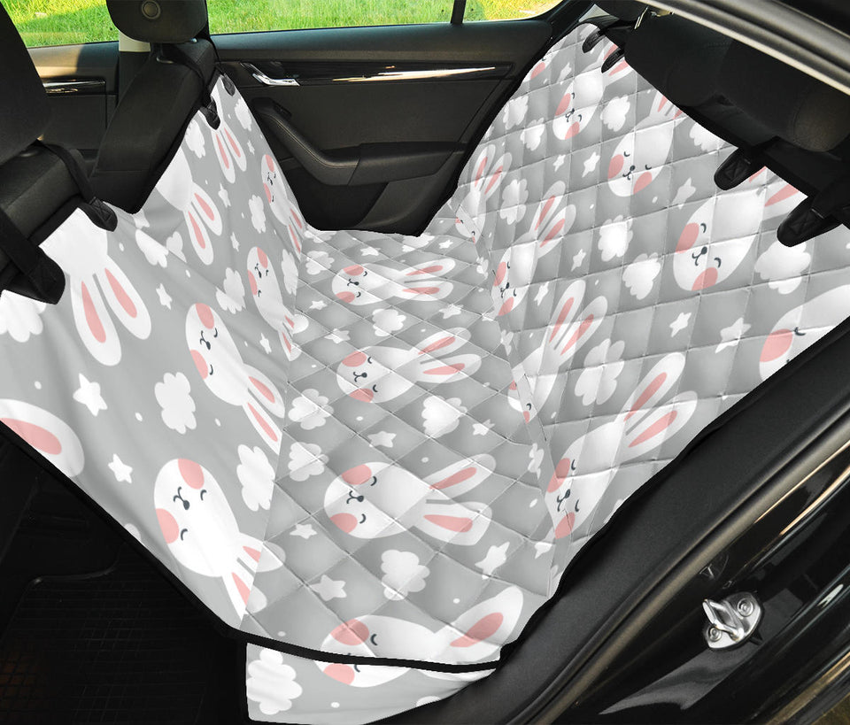 Rabbit Cloud Pattern Dog Car Seat Covers
